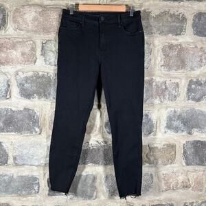 Kut From The Kloth Jeans Jeans‎ Donna Fab AB Ankle Skinny Black Casual Raw Hem